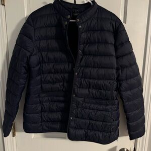 Ralph Lauren Navy Puffer Jacket
